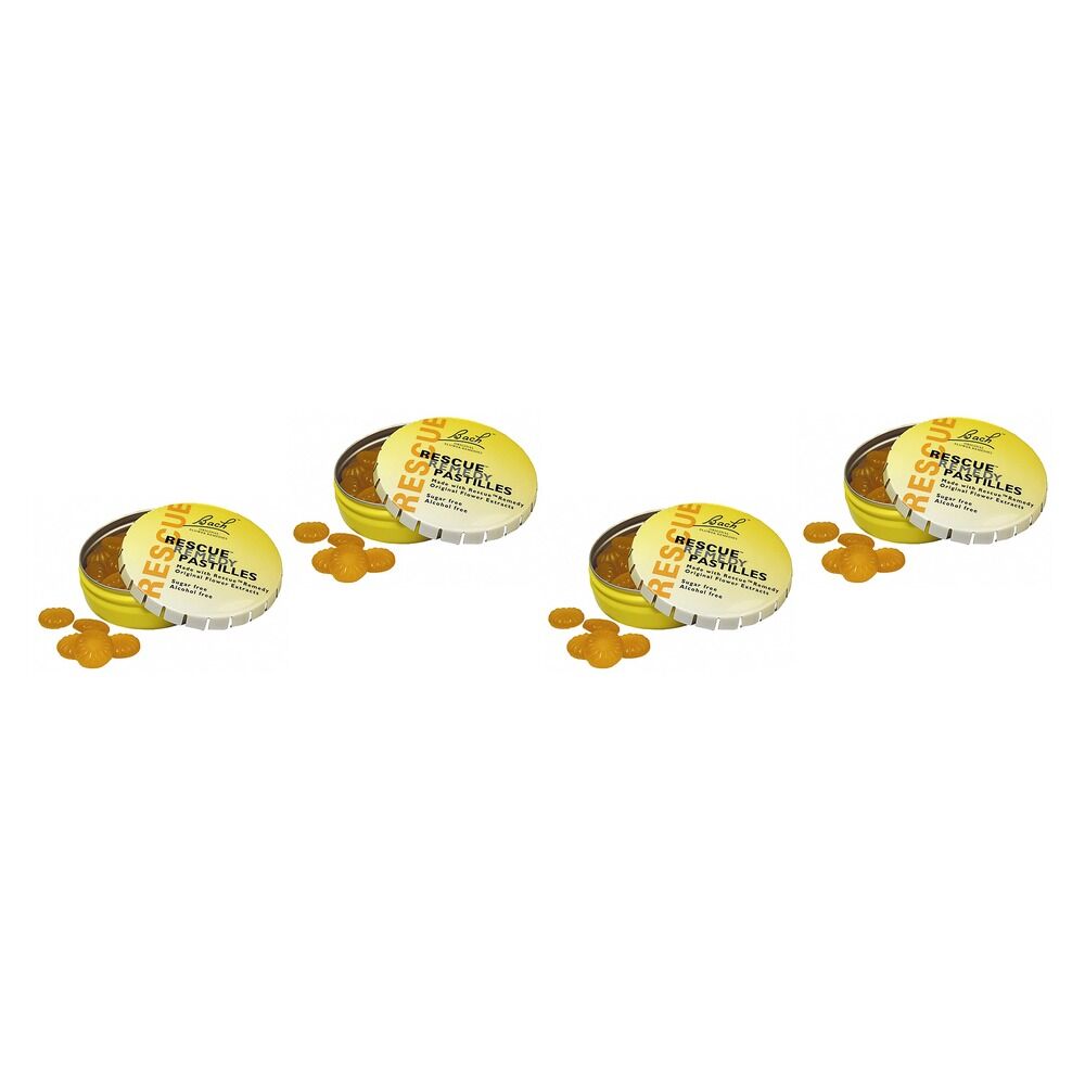 Rescue Remedy Pastilles Original Flavour 50g Pack of 4