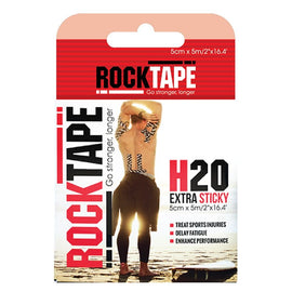RockTape H2O Beige Sports Tape 5cm x 5m