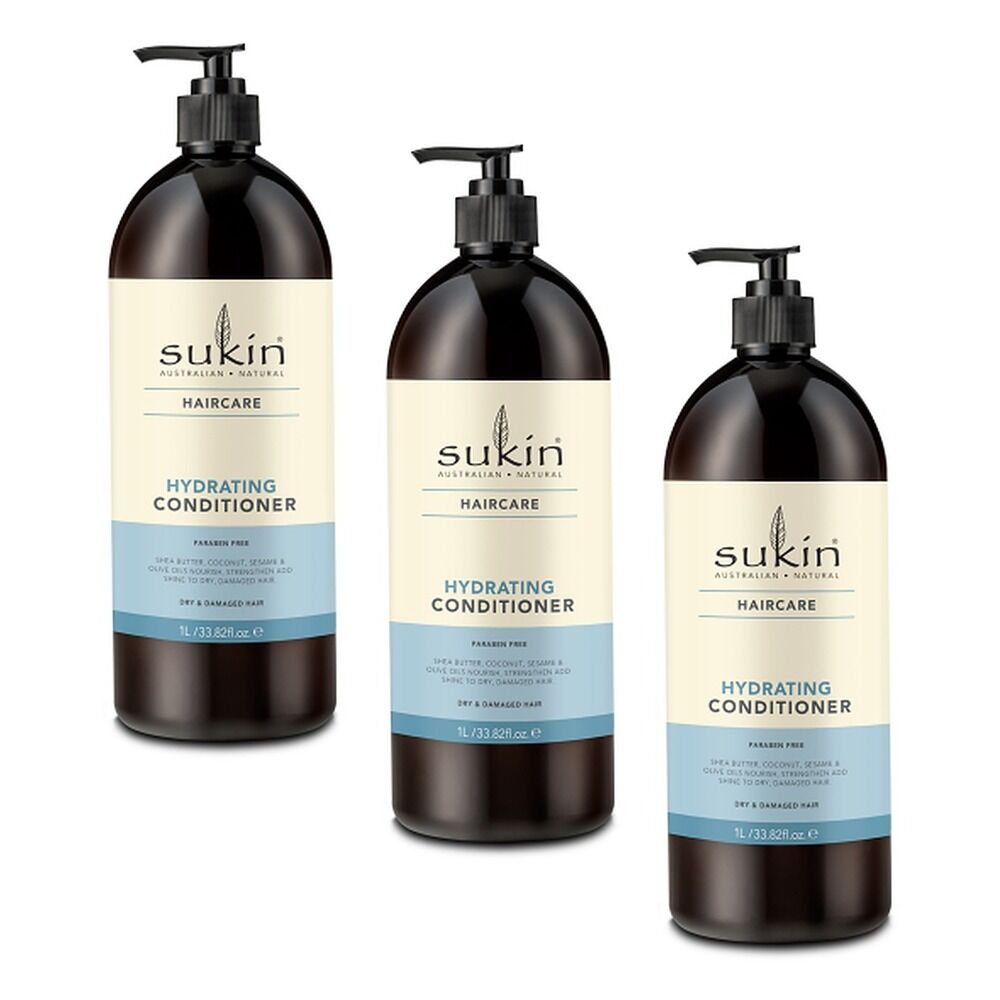 Sukin Hydrating Conditioner 1 L Pack of 3