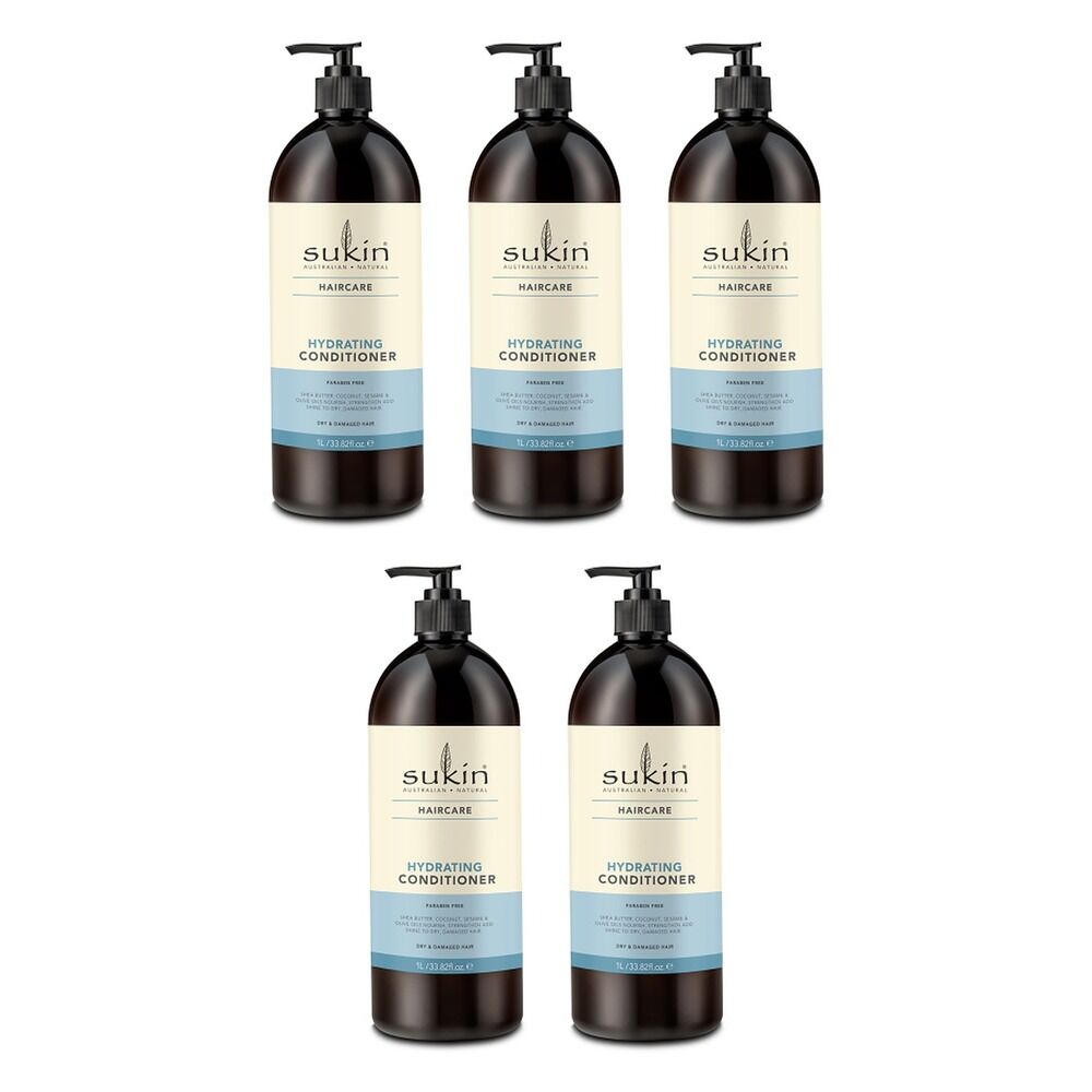 Sukin Hydrating Conditioner 1 L Pack of 5