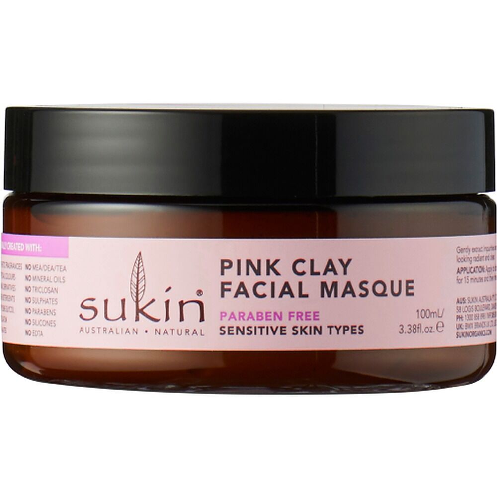 Sukin Sensitive Pink Clay Facial Masque 100mL