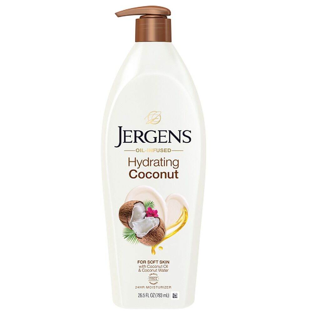 Jergens Oil-Infused Hydrating Coconut Moisturiser 496mL