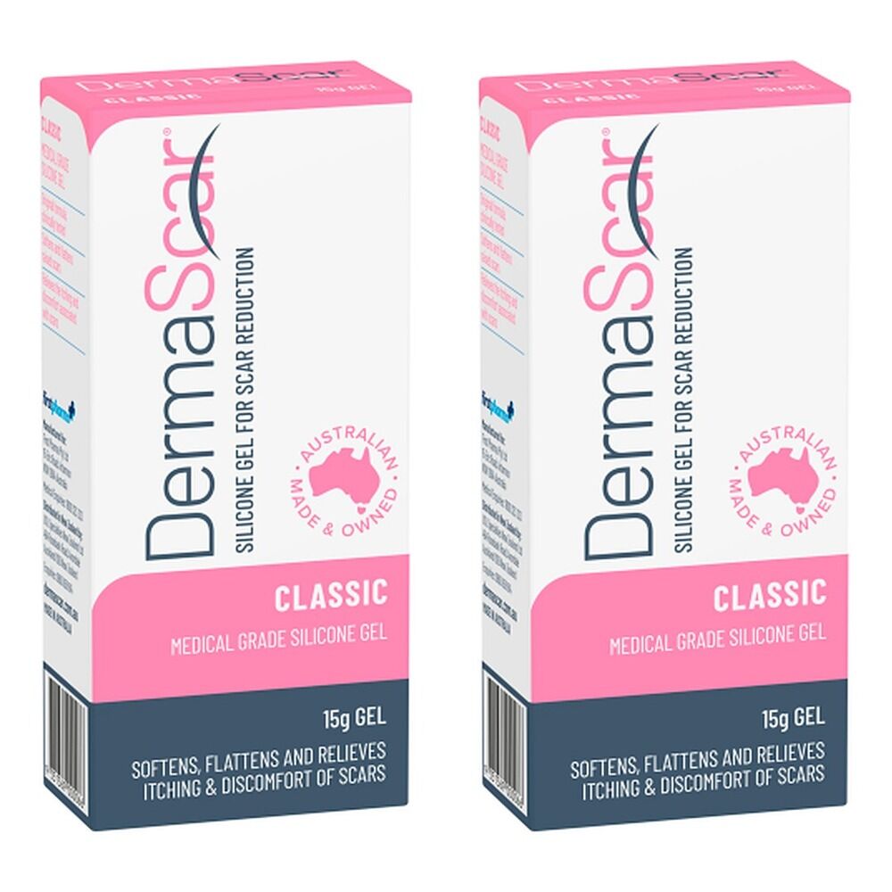 DermaScar Classic Gel 15g Pack of 2