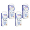 Schick Intuition Pure Nourishment Razor Kit with 2 Cartridges Pack of 4