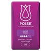 Poise Super Hourglass Pads 14 Pack x 6