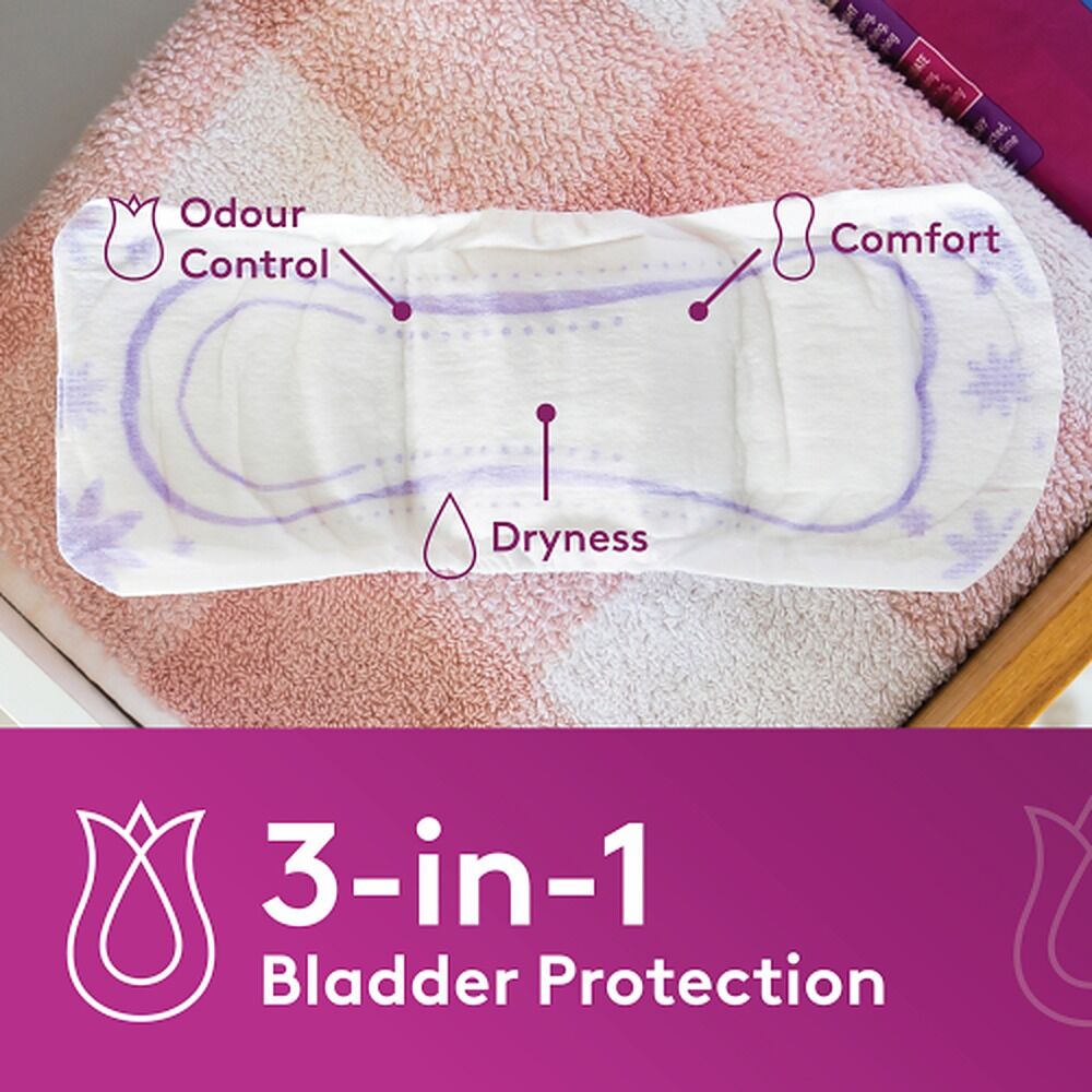 Poise Super Hourglass Pads 14 Pack x 6