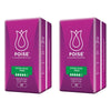 Poise Extra Plus Pads 10 Pack x 6 Bundle of 2