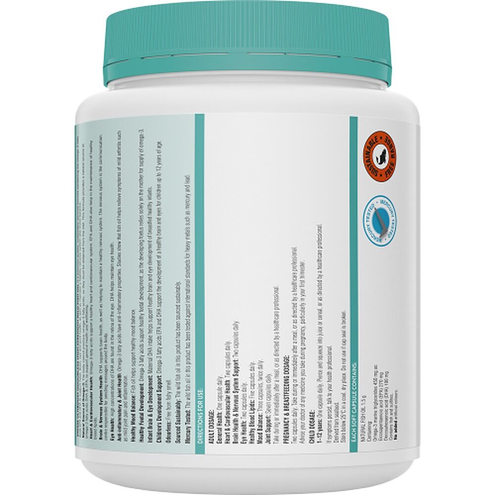 Swisse Ultiboost Odourless High Strength Wild Fish Oil 400 Capsules