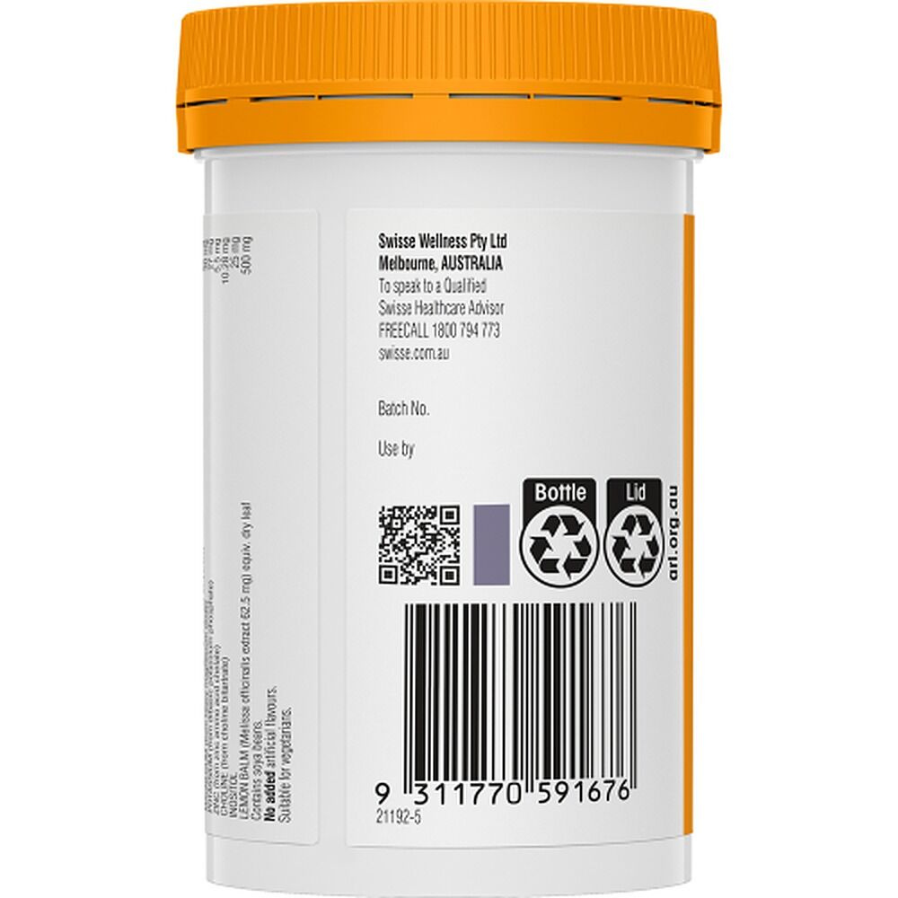Swisse Ultiboost Mega B+ 60 Tablets