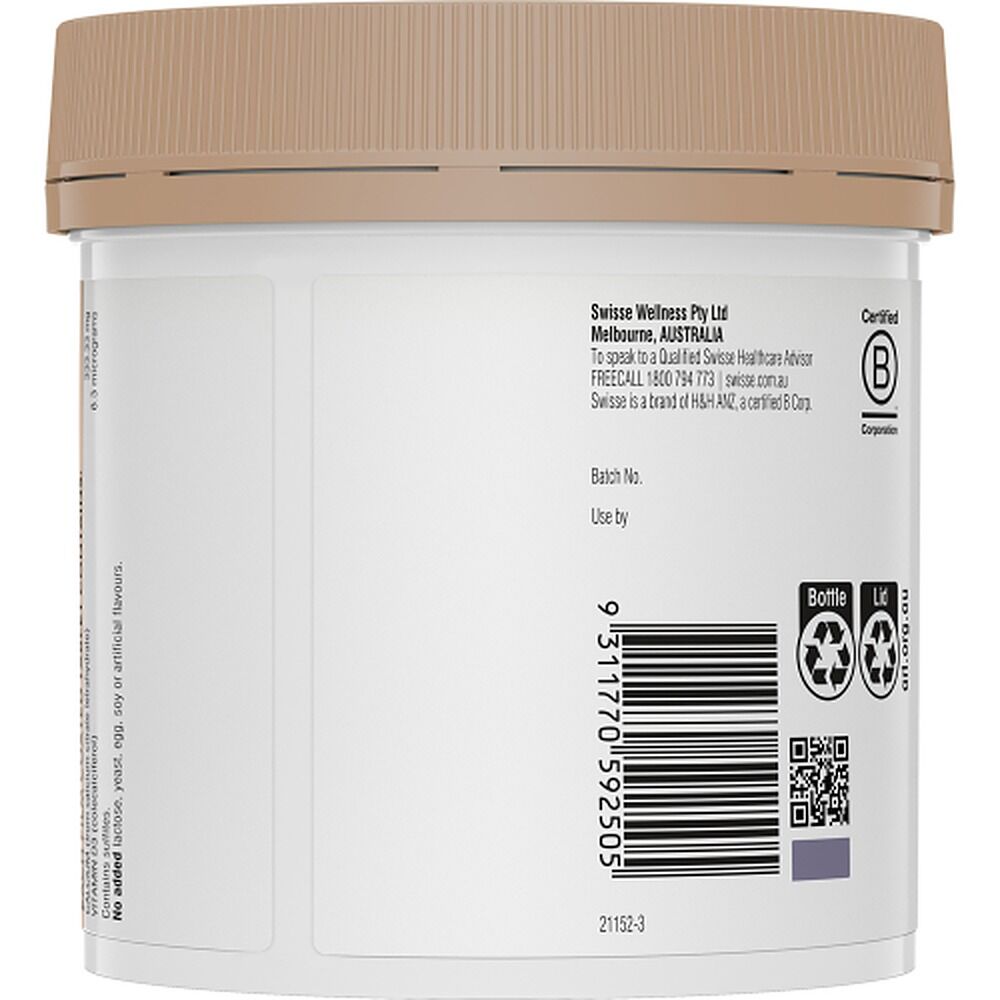 Swisse Ultiboost Calcium + Vitamin D 150 Tablets