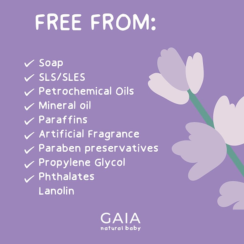 GAIA Natural Baby Sleeptime Wash 500mL