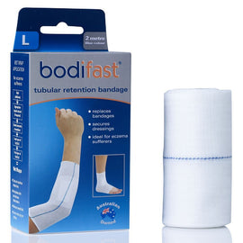 Bodifast Tubular Retention Bandage Blue 7.5cm x 2m