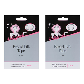 Hollywood Fashion Secrets Breast Lift Tape Clear 1 Pair Invisible Support Pack of 2
