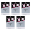Hollywood Fashion Secrets Breast Lift Tape Clear 1 Pair Invisible Support Pack of 5