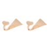 Hollywood Fashion Secrets Invisible G String Reusable Nude No VPL XS/S Pack of 2