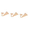 Hollywood Fashion Secrets Invisible G String Reusable Nude No VPL XS/S Pack of 3