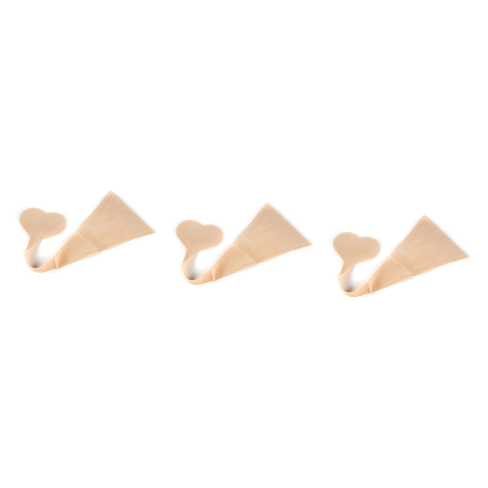 Hollywood Fashion Secrets Invisible G String Reusable Nude No VPL XS/S Pack of 3