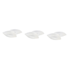 Hollywood Fashion Secrets Silicone Breast Enhancers Med Push Up Inserts Pack of 3