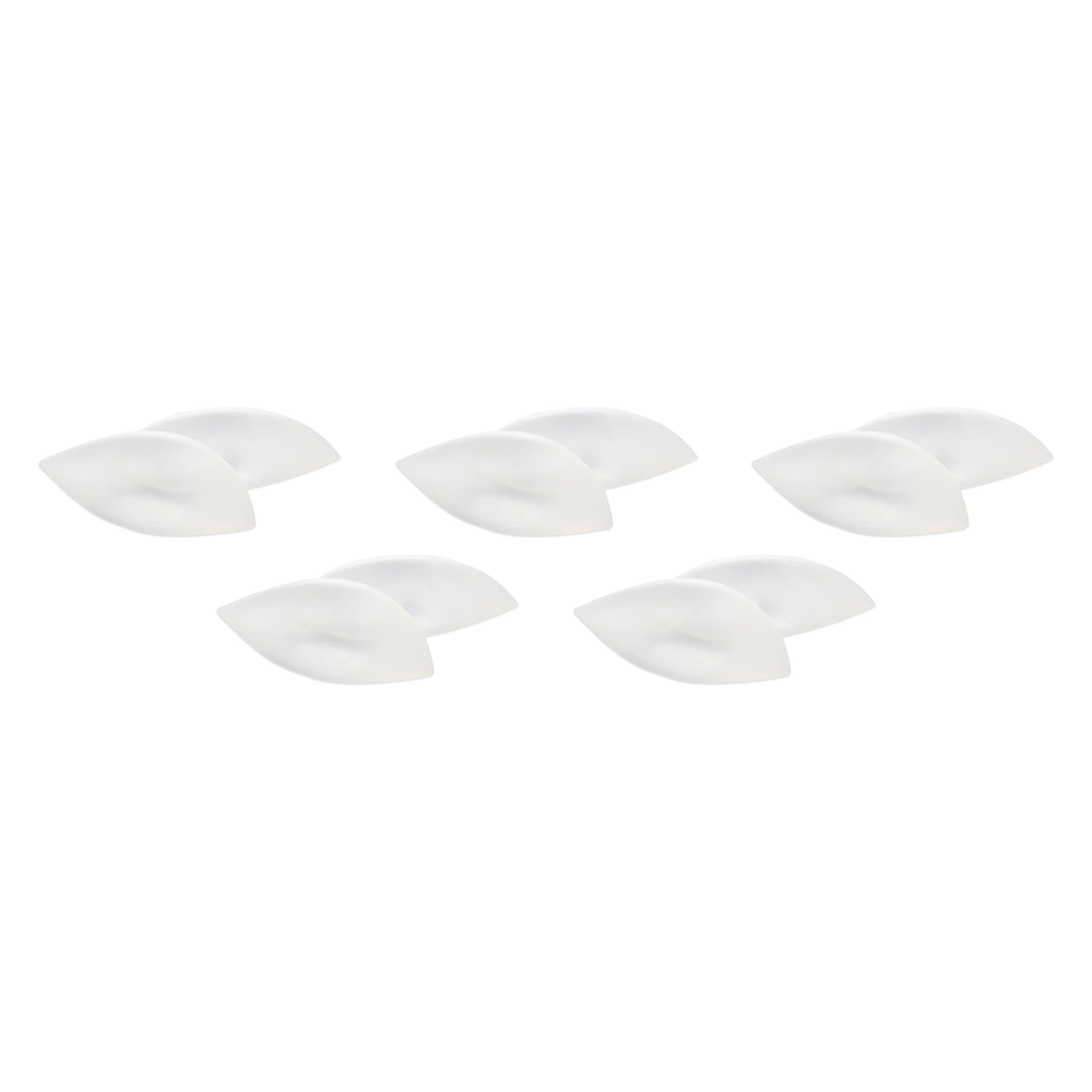 Hollywood Fashion Secrets Silicone Breast Enhancers Med Push Up Inserts Pack of 5
