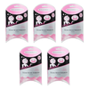 Hollywood Fashion Secrets Silicone Breast Enhancers Med Push Up Inserts Pack of 5
