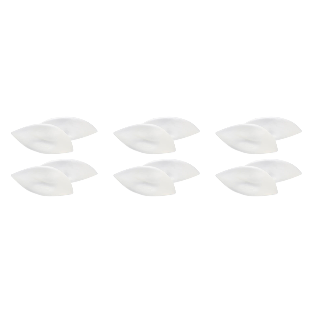 Hollywood Fashion Secrets Silicone Breast Enhancers Med Push Up Inserts Pack of 6
