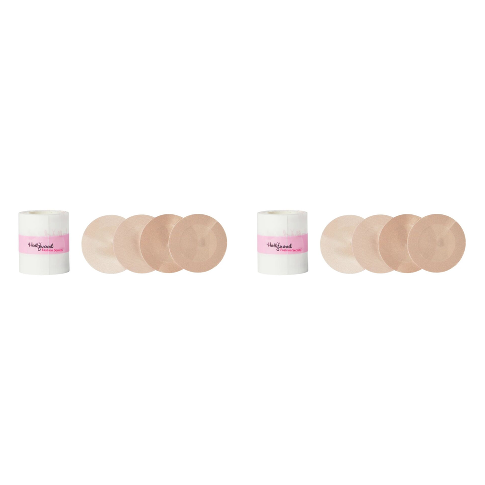 Hollywood Fashion Secrets Boob Besties Breast Tape Nipple Covers Set Pack of 2