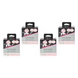 Hollywood Fashion Secrets Boob Besties Breast Tape Nipple Covers Set Pack of 4