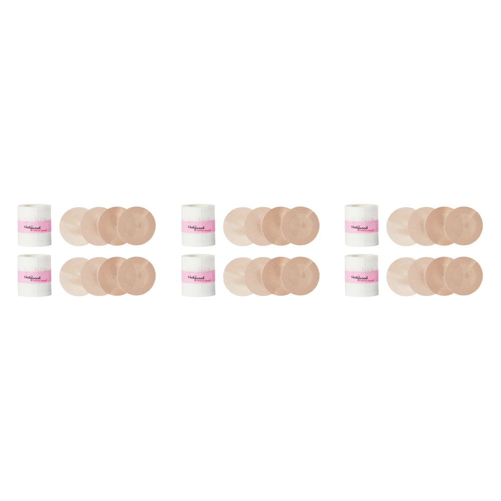 Hollywood Fashion Secrets Boob Besties Breast Tape Nipple Covers Set Pack of 6