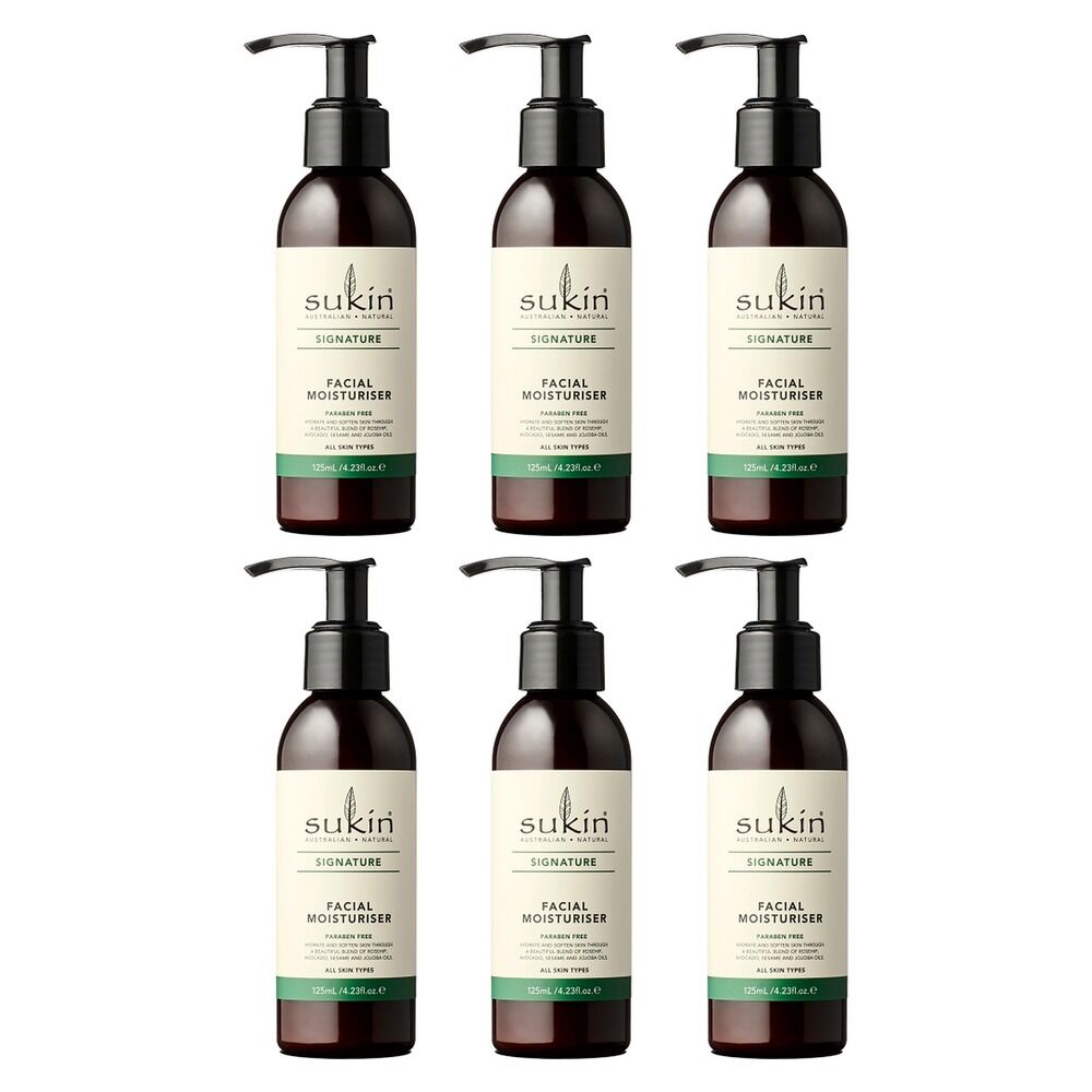Sukin Facial Moisturiser 125mL Pack of 6