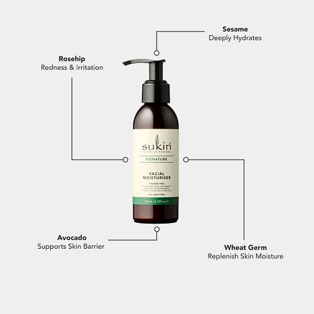 Sukin Facial Moisturiser 125mL