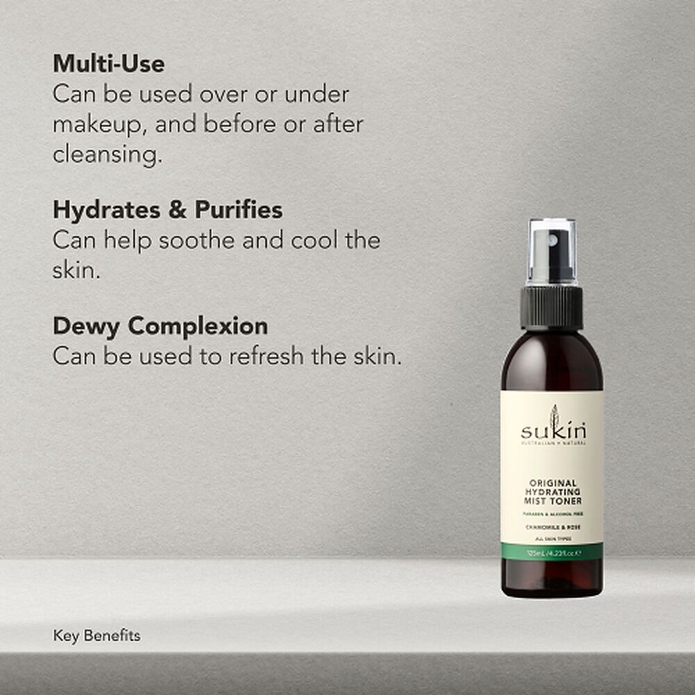 Sukin Hydrating Mist Toner 125mL