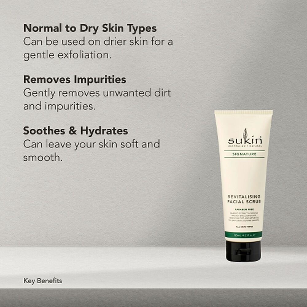 Sukin Revitalising Facial Scrub 125mL