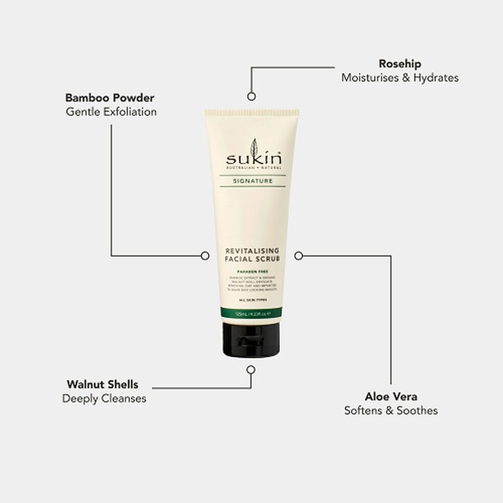 Sukin Revitalising Facial Scrub 125mL