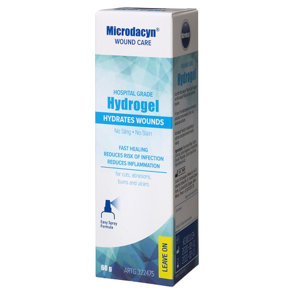 Plunketts Microdacyn Wound Care Hydrogel 60g