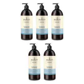 Sukin Hydrating Shampoo 1 L Pack of 5