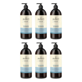 Sukin Hydrating Shampoo 1 L Pack of 6