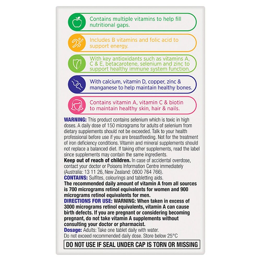 Centrum for Women Multivitamin 60 Tablets
