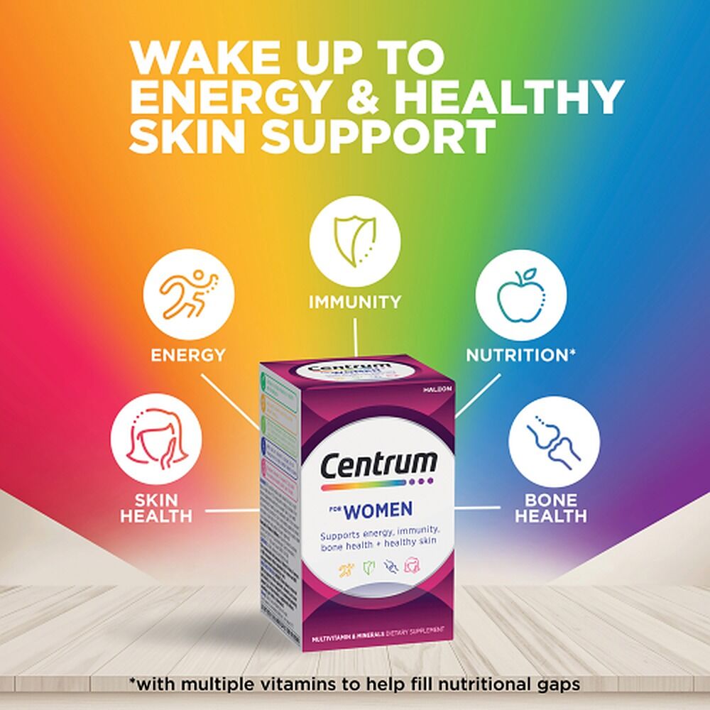 Centrum for Women Multivitamin 60 Tablets