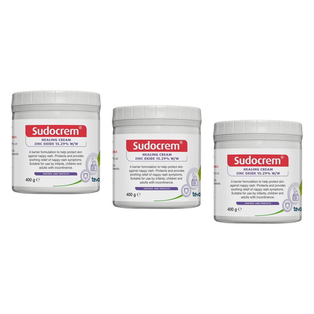 Sudocrem Healing Cream 400g Pack of 3