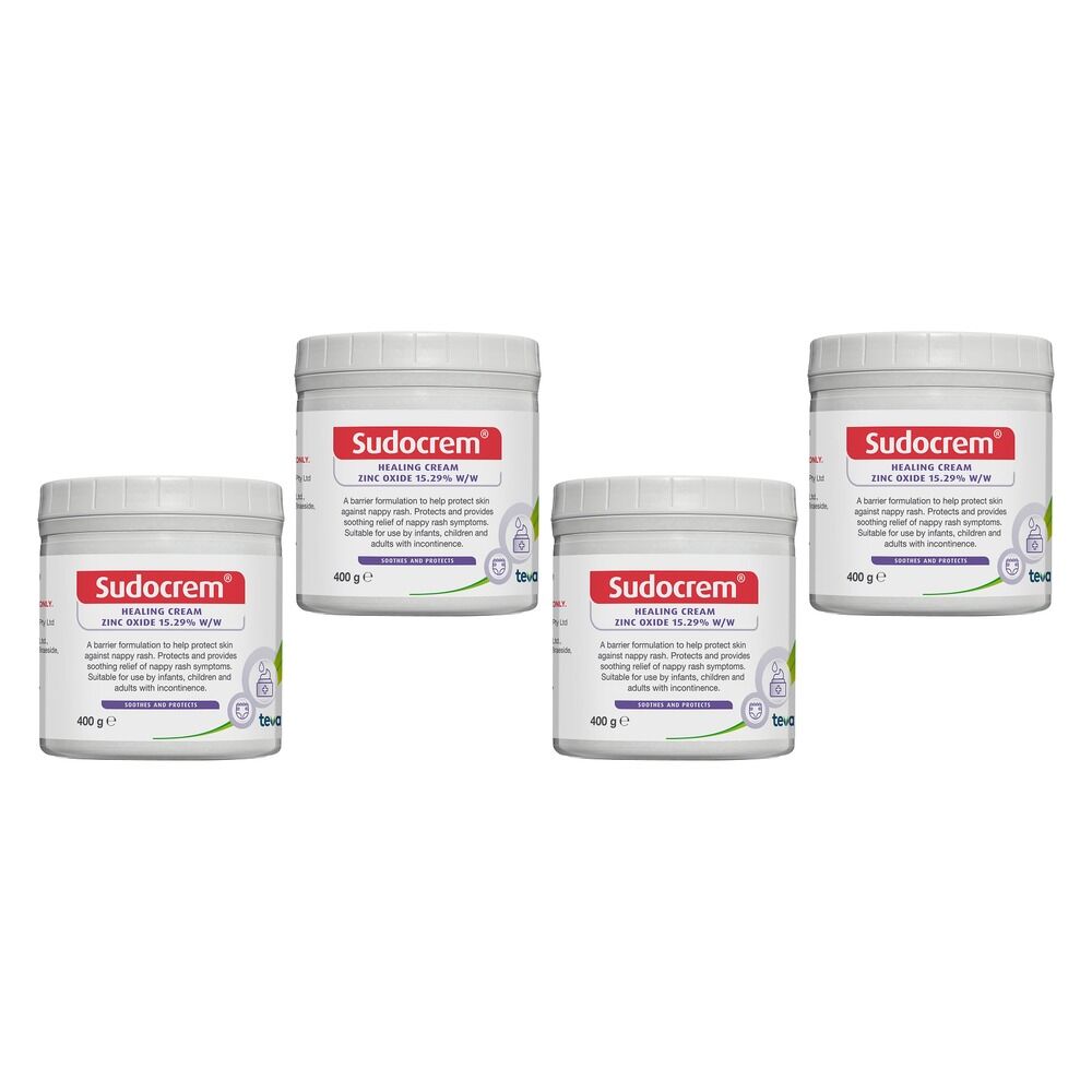 Sudocrem Healing Cream 400g Pack of 4