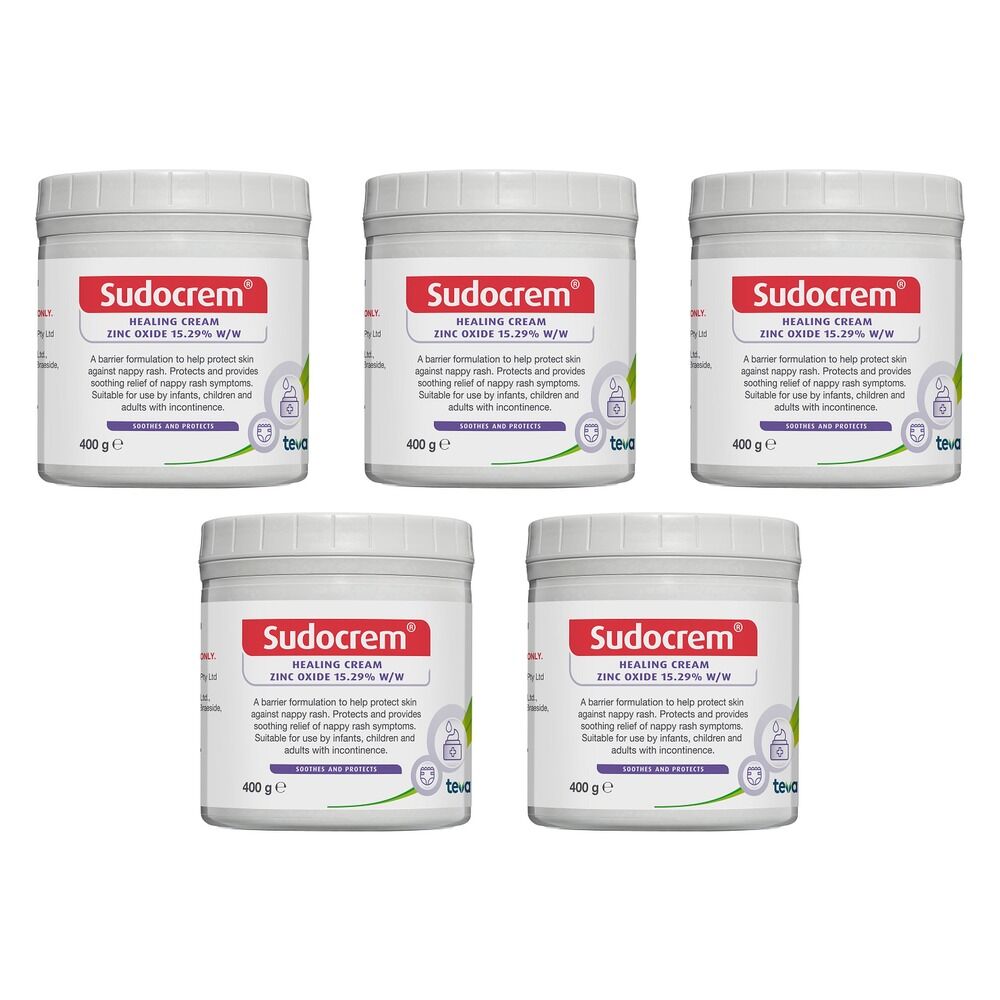 Sudocrem Healing Cream 400g Pack of 5