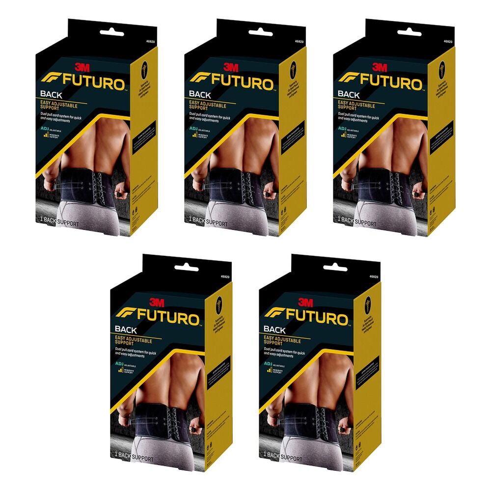Futuro Comfort Stabilising Back Support Adjustable Pack of 5