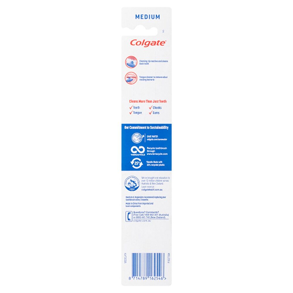 Colgate Extra Clean Manual Toothbrush, Medium Bristles