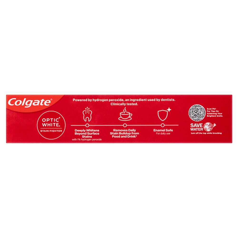 Colgate Optic White Stain Fighter Toothpaste Everyday Mint 140g