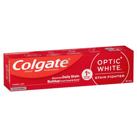 Colgate Optic White Stain Fighter Toothpaste Everyday Mint 140g