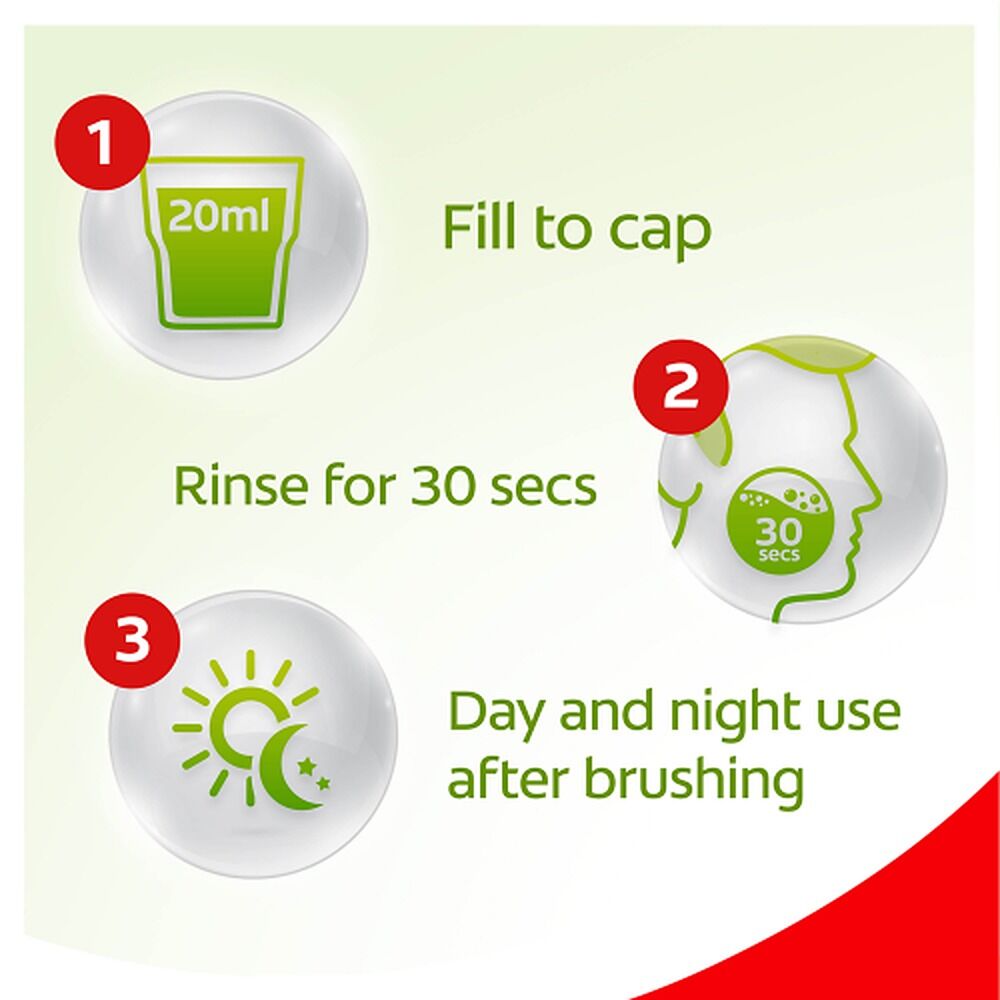 Colgate Plax Mouthwash Fresh Tea 500mL x 4