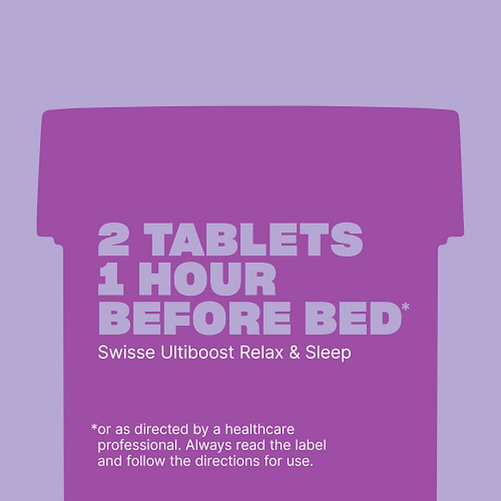 Swisse Ultiboost Relax & Sleep Valerian Free 60 Tablets