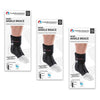Thermoskin Sport Ankle Brace Large Black Pack of 3