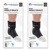 Thermoskin Sport Ankle Brace Medium Black Pack of 2