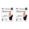 Thermoskin Sport Adjustable Thumb Wrap Left S/M Black Pack of 2